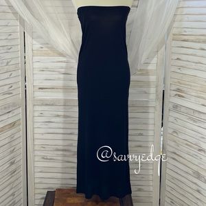 Vintage Helene Zubeldia Paris Strapless Dress